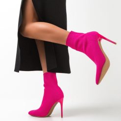 Botine dama Gluty Fuchsia-Botine-Botine