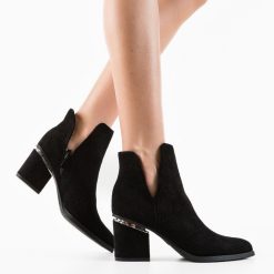 Botine dama Granada Negre-Botine-Botine