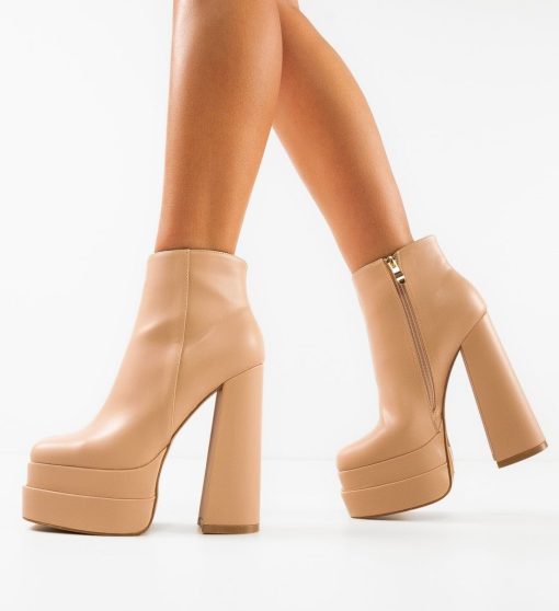 Botine dama Ilyas Nude-Botine-Botine