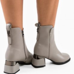 Botine dama Issy Gri-Botine-Botine