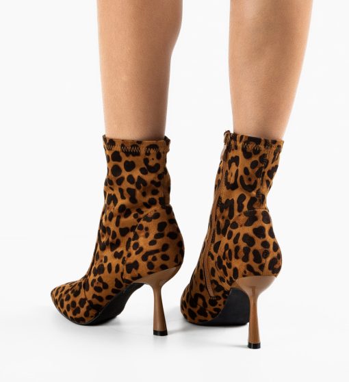 Botine dama Jak Animal Print-Botine-Botine