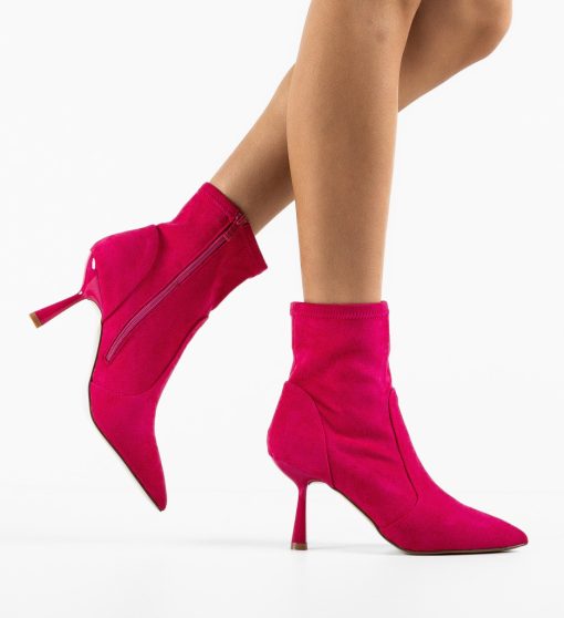 Botine dama Jak Fuchsia-Botine-Botine