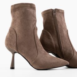 Botine dama Jak Khaki-Botine-Botine