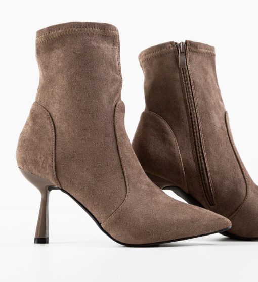 Botine dama Jak Khaki-Botine-Botine