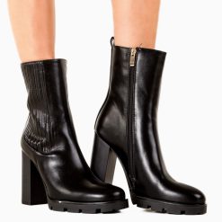 Botine dama Kajal Negre-Botine-Botine