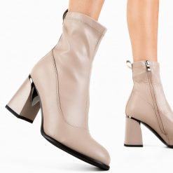 Botine dama Kanza Nude-Botine-Botine