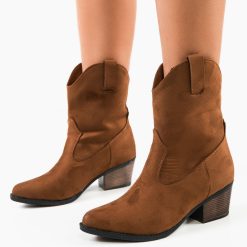 Botine dama Keraby Camel-Botine-Botine