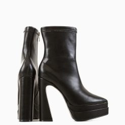 Botine dama Kunza Negre 2-Botine-Botine