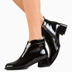 Botine dama Loghin Negre-Botine-Botine