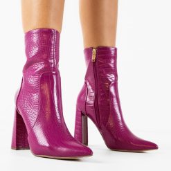 Botine dama Lutfi Fuchsia-Botine-Botine