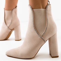 Botine dama Mckay Nude-Botine-Botine