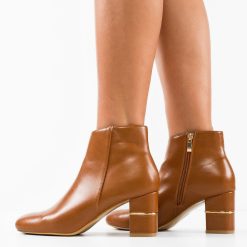 Botine dama Murray Camel-Botine-Botine