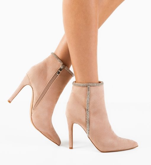 Botine dama Mwen Nude-Botine-Botine