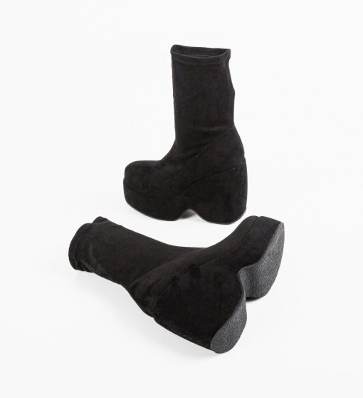 Botine dama Mytaz Negre 2-Botine-Botine