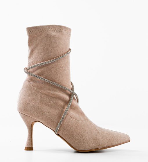 Botine dama Naomi Nude-Botine-Botine