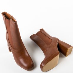 Botine dama Negon Camel-Botine-Botine