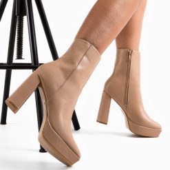 Botine dama Rabia Nude-Botine-Botine