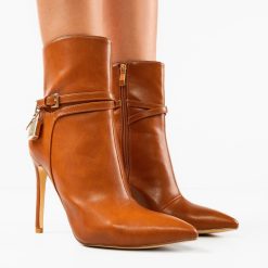 Botine dama Sharkbay Camel-Botine-Botine