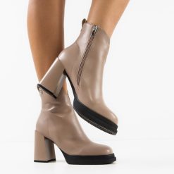 Botine dama Shehyn Nude-Botine-Botine