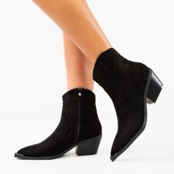 Botine dama Suriante Negre-Botine-Botine