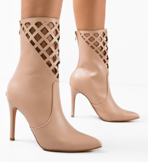 Botine dama Todd Nude-Botine-Botine