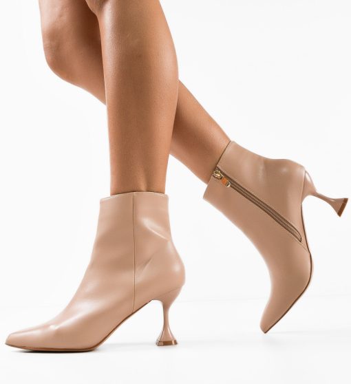 Botine dama Vinny Nude-Botine-Botine