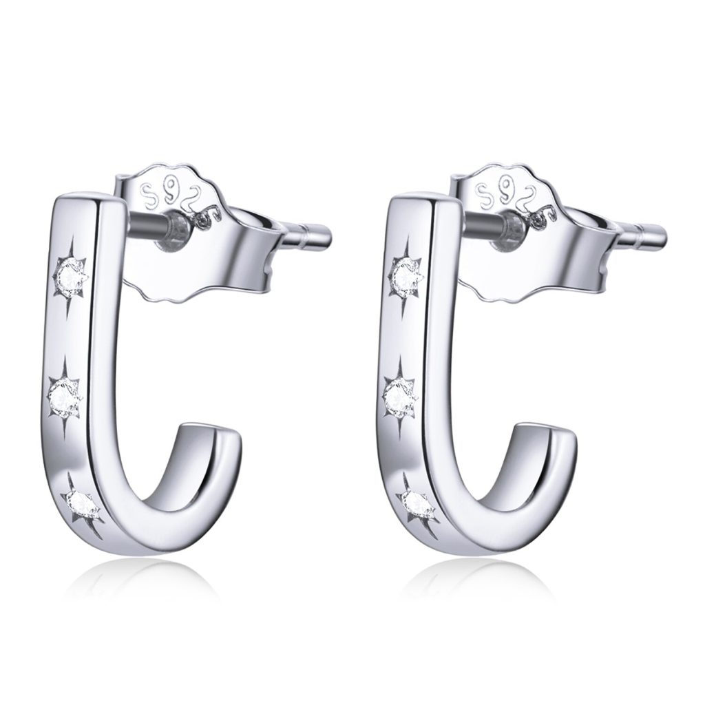 Cercei din argint Silver J Earrings-Cercei >> Cercei din argint