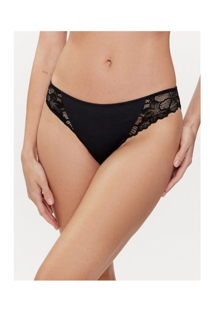 Chiloti dama - 65921 - Poliamida - Negru-FEMEI-IMBRACAMINTE/Lenjerie intima