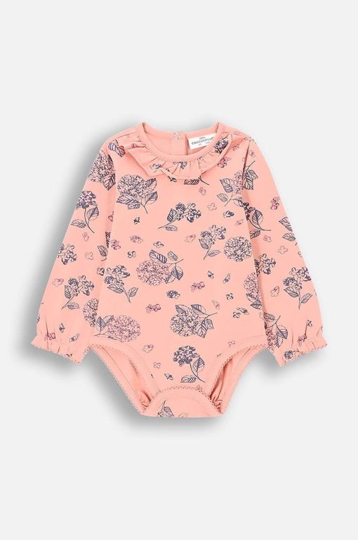 Coccodrillo body bebe FLOWERS GIRL NEWBORN-Îmbrăcăminte