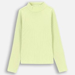 Coccodrillo longsleeve copii culoarea verde