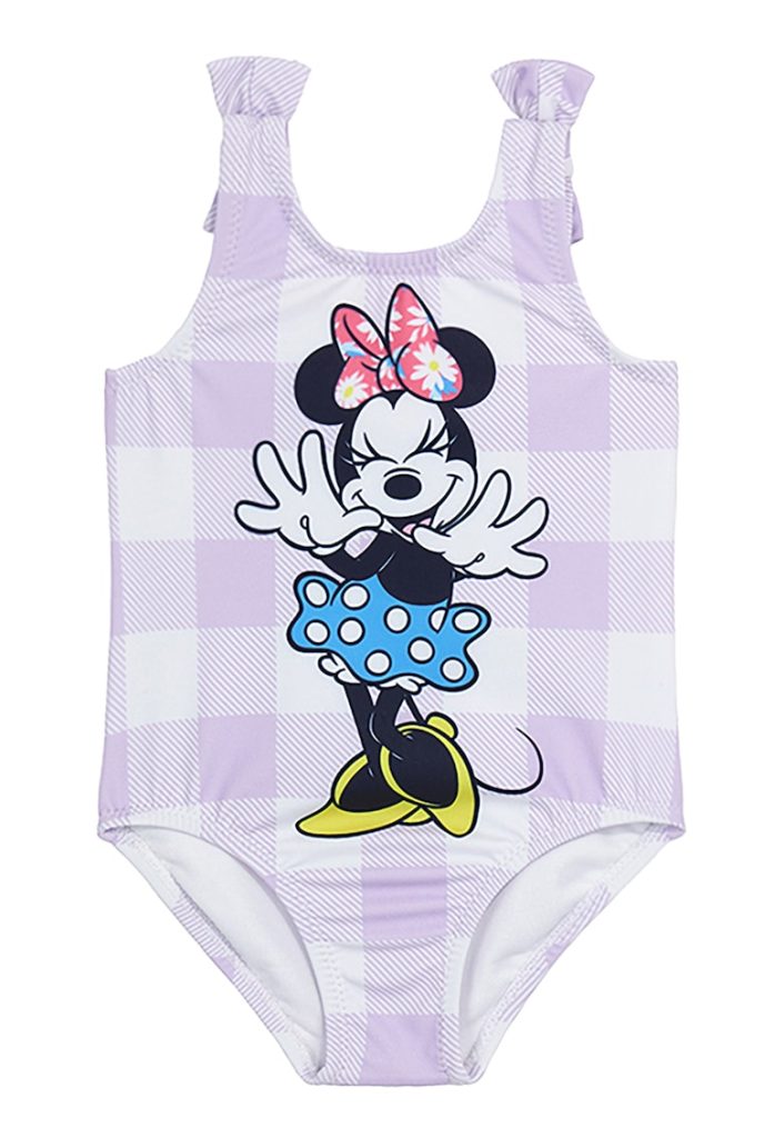 Costum de baie intreg cu imprimeu Minnie Mouse-FETE-IMBRACAMINTE/Costume de baie