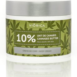 Crema de corp cu 10% Unt de Canabis - 200 ml-FEMEI-