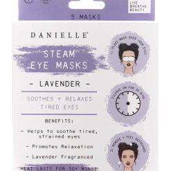 Danielle Beauty plasturi pentru ochi Lavender Steam Eye Mask 5-pack-Home SPA