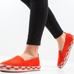 Espadrile Amiz Rosii-Casual-Espadrile dama