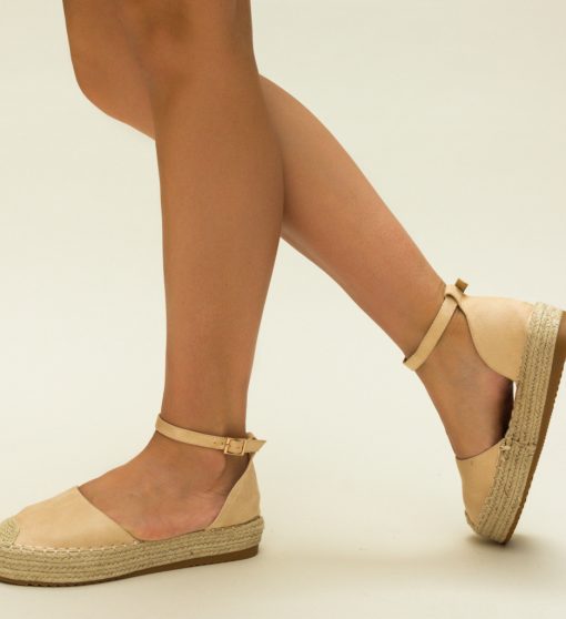 Espadrile Arissa Bej-Casual-Espadrile dama