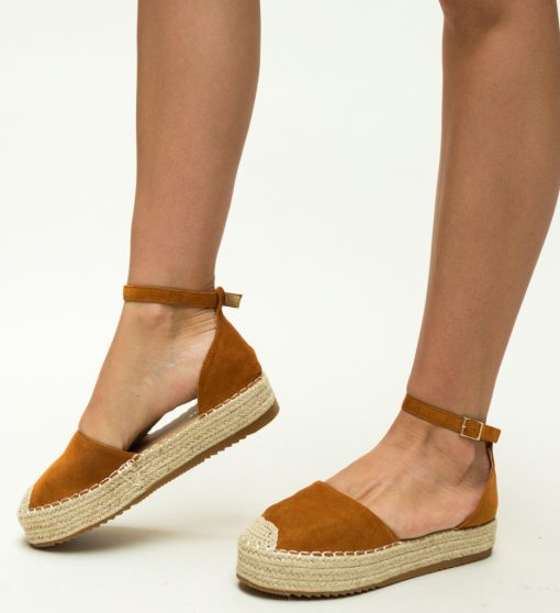 Espadrile Arissa Camel-Casual-Espadrile dama