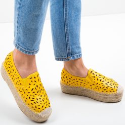 Espadrile Aroq Galbene-Casual-Casual