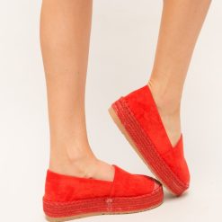 Espadrile Harab Rosii-Casual-Espadrile dama