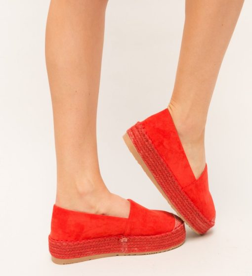 Espadrile Harab Rosii-Casual-Espadrile dama