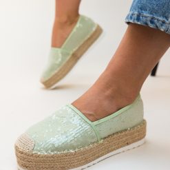 Espadrile Kavan Verzi-Casual-Espadrile dama