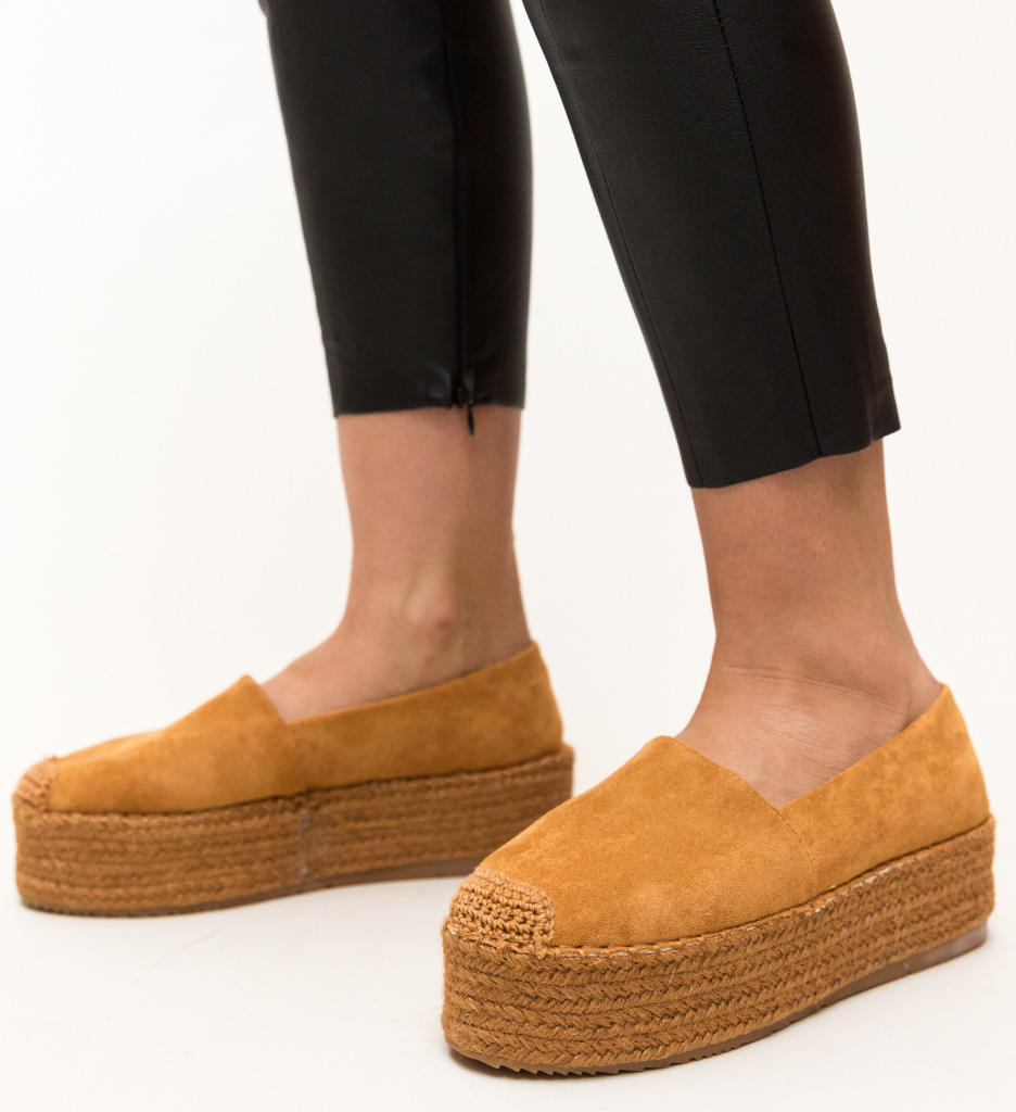 Espadrile Timms Camel-Casual-Espadrile dama