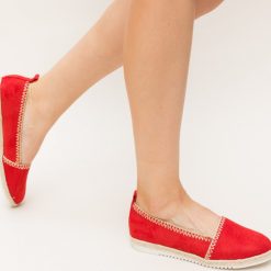 Espadrile Volpy Rosii-Casual-Espadrile dama