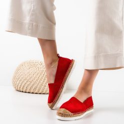 Espadrile dama Gerty Rosii-Casual-Casual