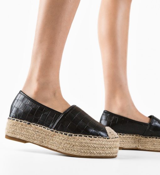 Espadrile dama Wanda Negre-Casual-Casual