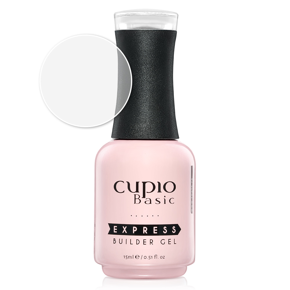 Express Builder Gel Cupio Basic - Clear 15ml-Manichiura-Geluri UV