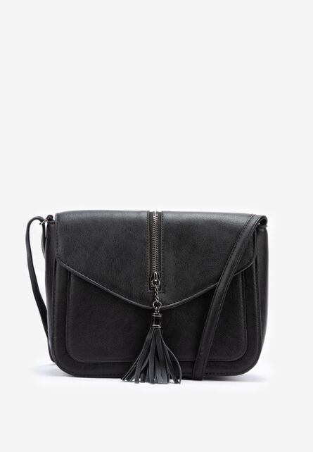 Geanta Crossbody Nettia neagra-Genti de umar-Genti de umar