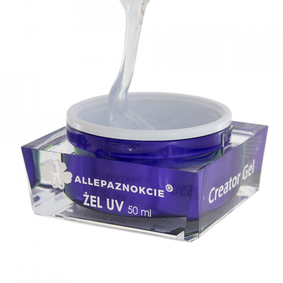 Gel UV Constructie- Creator Gel 50 ml Allepaznokcie - CG50 - Everin.ro-GEL DE UNGHII / GEL DE CONSTRUCTIE ❤️ > Gel Constructie Allepaznokcie