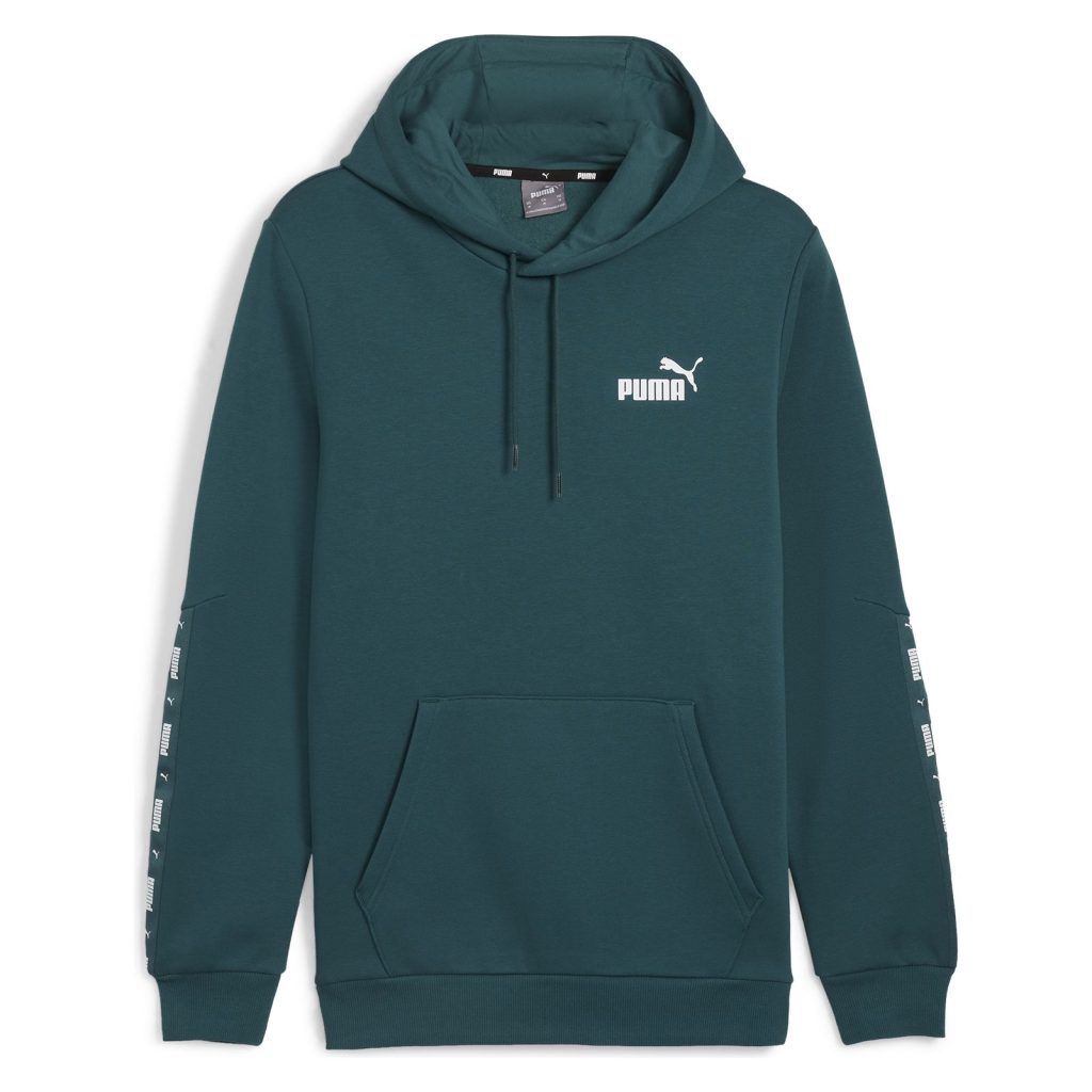 Hanorac PUMA pentru barbati ESS+ TAPE HOODIE - 84904008-Imbracaminte-Hanorace