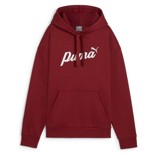 Hanorac PUMA pentru femei ESS+ SCRIPT HOODIE FL - 68153413-Imbracaminte-Hanorace