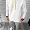 Hanorac barbati alb slim fit K175 26-1-Recent adaugate